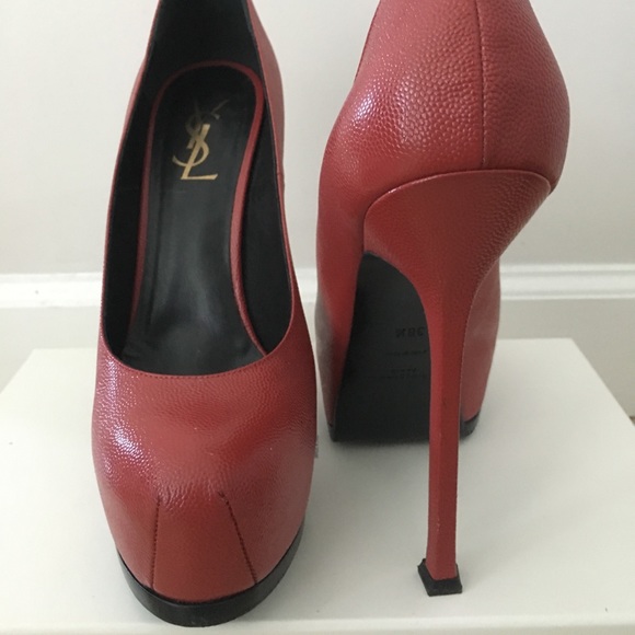 Yves Saint Laurent Shoes | Ysl Red Pumps | Poshmark